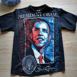 President Obama GAZY Cotton T-Shirt All Over Print